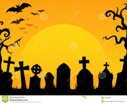 Awesome Graveyard Clipart Collection - Digital Clipart Collection