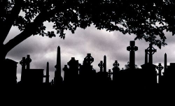 graveyard silhouette | Graveyards
