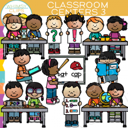 Classroom Centers Clip Art - Set Three , Images & Illustrations ...