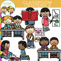 Classroom Centers Clip Art - Set Two