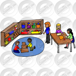 Centers Picture for Classroom / Therapy Use - Great Centers Clipart
