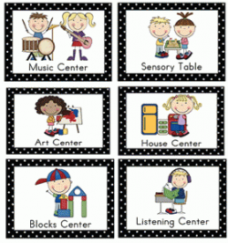 Center Signs for Early Childhood | PreschoolSpot: Education ...