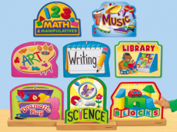 Preschool Learning Centers Clipart