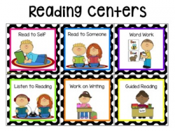 Reading and Math Center Rotation Cards (editable) by Tickled Pink in ...