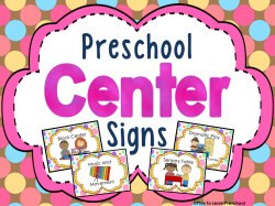 Center Signs | Color themes, Early childhood and Childhood
