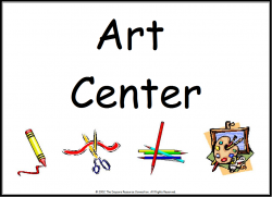 Preschool Art Center Clipart