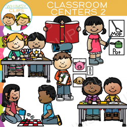 Classroom centers clip art , Images & Illustrations | Whimsy Clips