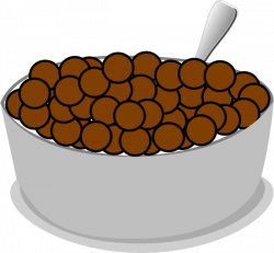 Bowl+spoon+cereal Clip Art at Clker.com - vector clip art online ...