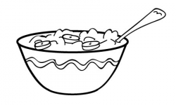 Bowl Of Oatmeal Cartoon - Gallery - Clip Art Library
