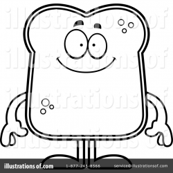 Bread Clipart #1127427 - Illustration by Cory Thoman