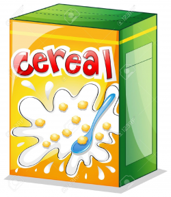 Cereal Box Clipart