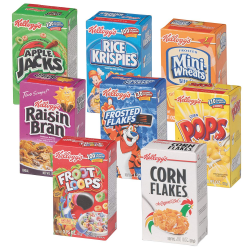 Amazon.com: Kellogg's Breakfast Cereal Assortment Variety Pack ...