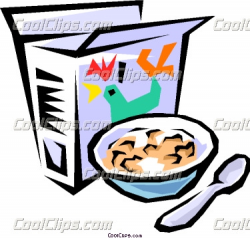 Cold Cereal Clipart
