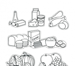 Approved Food Groups Coloring Pages Group Site Pyramid | Sporturka ...