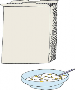Cereal clipart blank - Pencil and in color cereal clipart blank