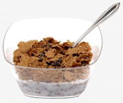 Raisin Bran Cereal, Milk, Spoon, Food PNG Image and Clipart for Free ...