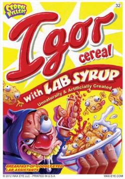 horror cereal names | ... to Get You… Way Eye's 'Cereal Killers ...