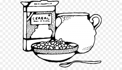 Breakfast cereal Milk Corn flakes Porridge - Cereal Cliparts png ...