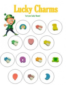 Give students a bag of Lucky Charms and have them sort to match the ...