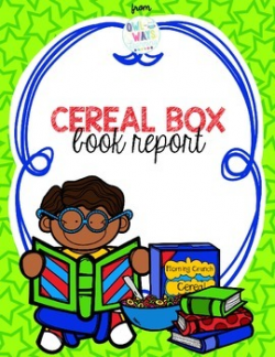 Cereal Box Book Report by Kristina Lovell | Teachers Pay Teachers