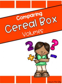 Cereal Box Volume Challenge by Teach Me Silly | Teachers Pay ...