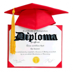 Animated gif of diplomas with messages and free images ~ Gifmania