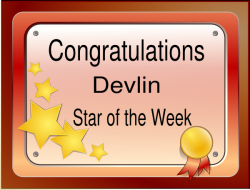 Star Of The Week Certificate Clip Art at Clker.com - vector clip art ...