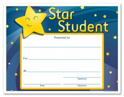 star award certificate template star student template pertaminico ...