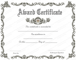 free printable certificate of recognition - Google Search ...