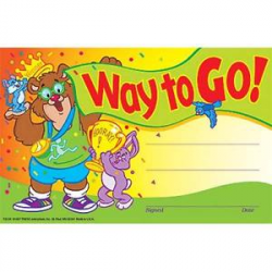 30 Kids Way to Go Award children's certificate Pad 78628330045 | eBay