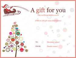 holiday gift certificate template free download - Incep.imagine-ex.co