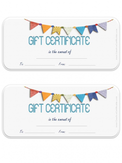 Blank Voucher. Very Simple Design Of Gift Voucher Certificate ...