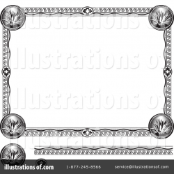 Certificate Clipart #30998 - Illustration by David Rey