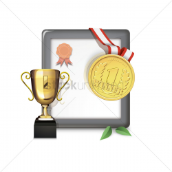 medal and certificate clipart 1 | Clipart Station