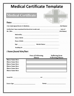 Fresh Free Sample Medical Certificate Best Of Free Fake Medical ...