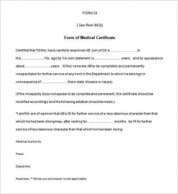31+ Medical Certificate Templates - PDF, DOC | Free & Premium Templates