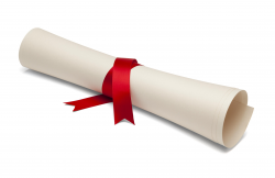 28+ Collection of Graduation Certificate Rolled Clipart | High ...
