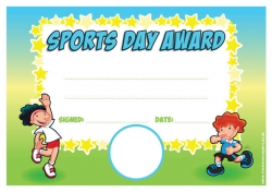 Personalised Certificates for Schools | Sports Award for Sports Day ...