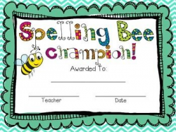 58 best Classroom - Spelling Bee images on Pinterest | Spelling bee ...