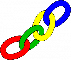 Color Chain Links Clip Art at Clker.com - vector clip art online ...