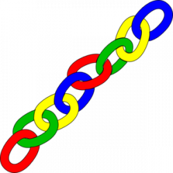 Color Chain Links - Long Clip Art at Clker.com - vector clip art ...