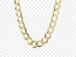 Gold Chain Clipart gold chain curved as a necklace clip art free ...