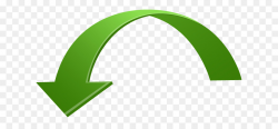 Green Arrow Curve Clip art - Arrow Curved png download - 675*413 ...