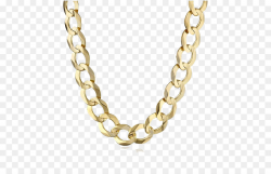 T-shirt Necklace Jewellery Gold Chain - Gold Chains For Men Png Clip ...