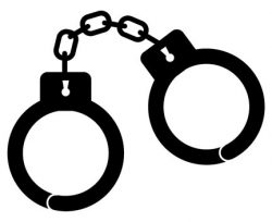 Handcuffs Clipart - Letters