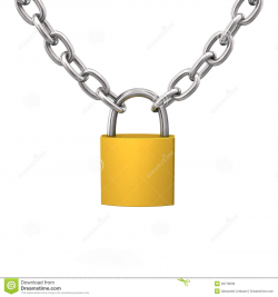 Lock And Chain Clipart