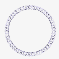 Round Chain, Silver Chain, Buckle Chain, Pure Chain PNG Image and ...