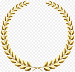 Laurel wreath Gold Clip art - gold png download - 8000*7620 - Free ...