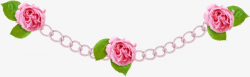Flower Chain, Rose, Chain, Golden PNG Image and Clipart for Free ...