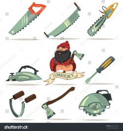 The Images Collection of Tool pencil and in color chainsaw ...